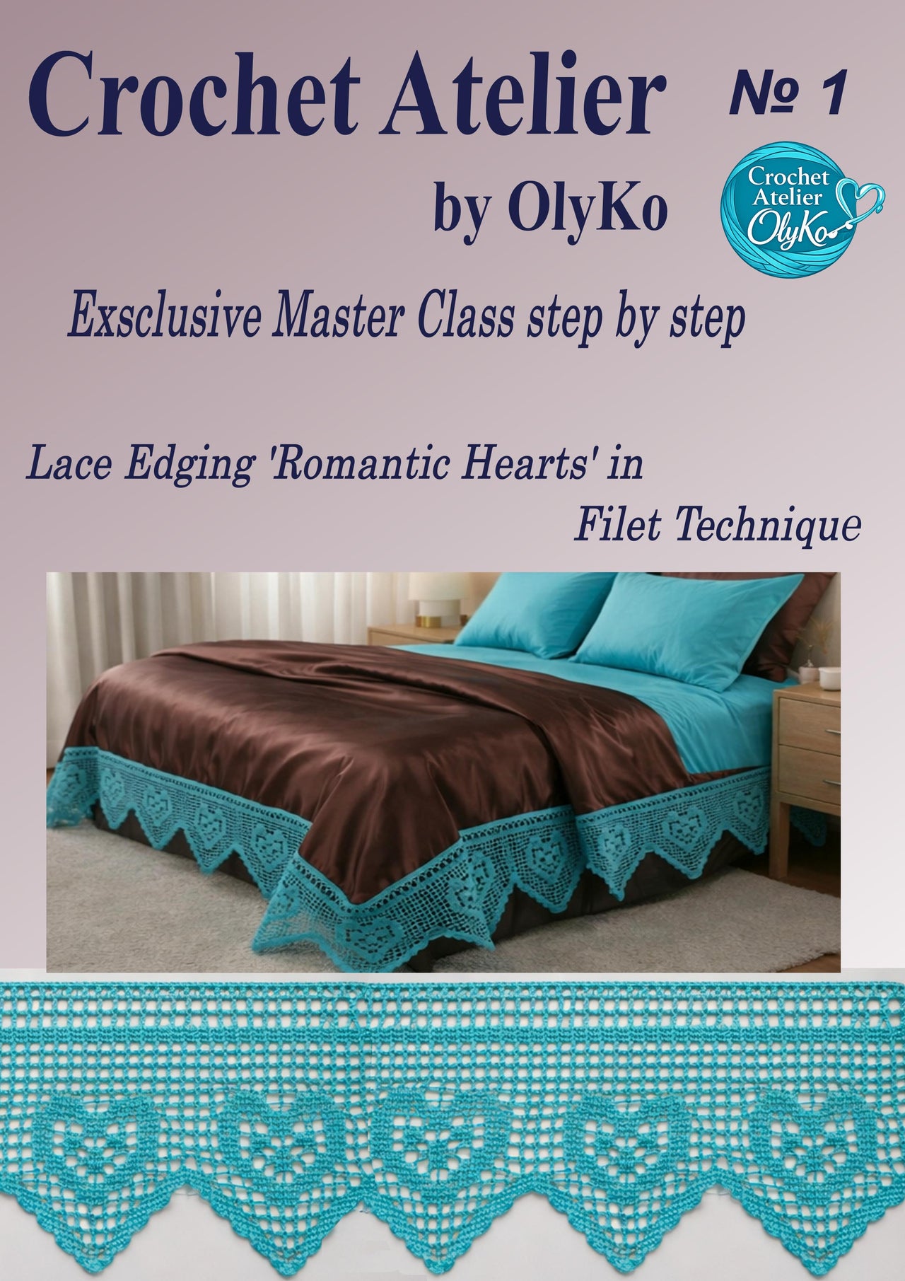 Lace Edging “Romantic Hearts”