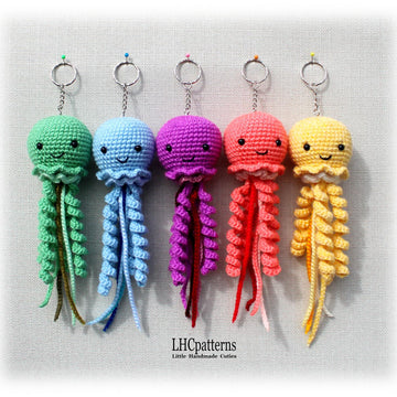 Jellyfish Keychain / Charm Crochet Pattern