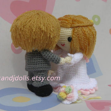 Wedding Bride and Groom - Amigurumi Crochet Patterns