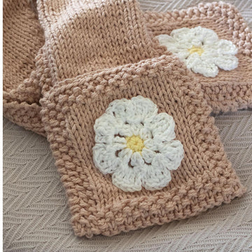 Flower Pocket Scarf