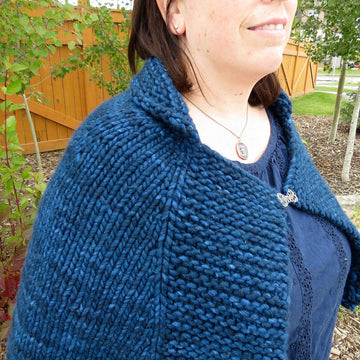 Collared Petal Cape