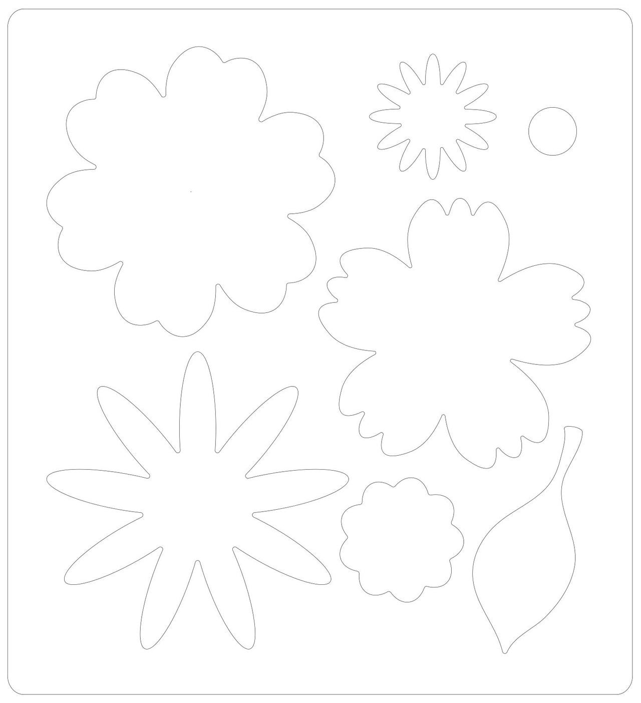Sizzix Bigz Die By Laura Kate - Bold Blossoms