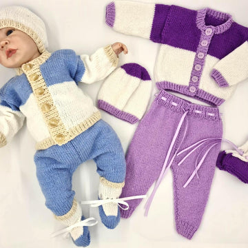 124. Unisex Cardigan Set