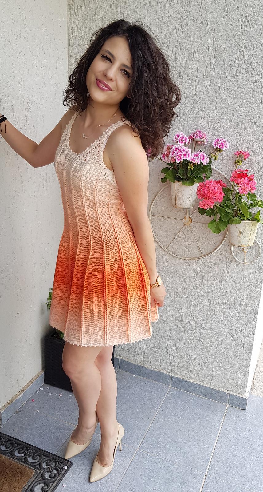 crochet elegant dress for summer Cute Blue Sheath V-neck Beach Party Dress Floral hand Size (Women's):L
