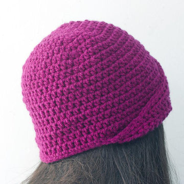 Buttoned Flapper Cloche