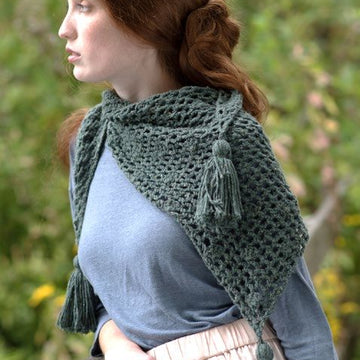 Balsam Scarf in Berroco Remix - Portfolio5-10 - Downloadable PDF