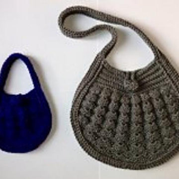 Beaded Crochet Saddle Bag