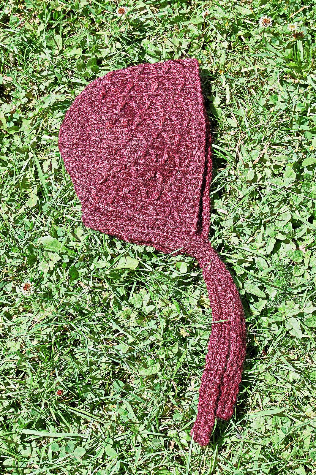 Winter baby bonnet