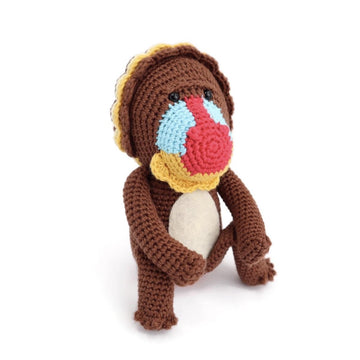 Mongo the Mandrill Amigurumi