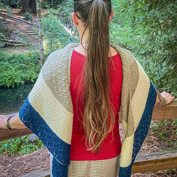 Diamond Crescent Shawl
