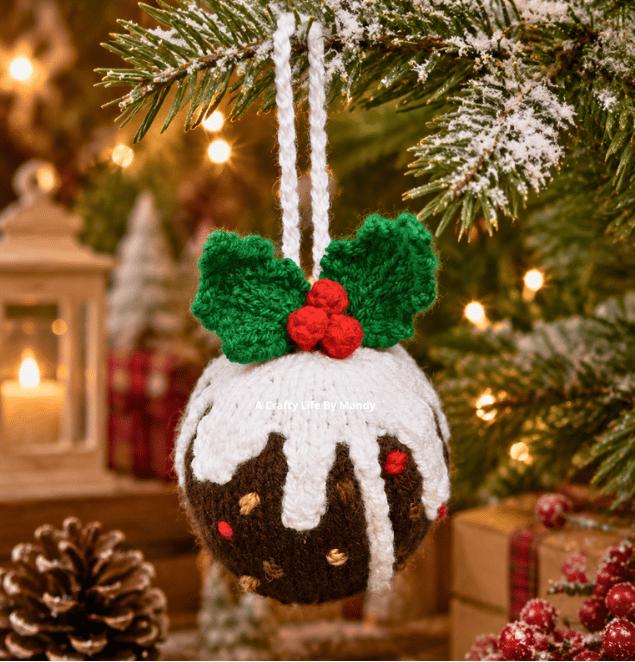 Christmas Pudding Bauble