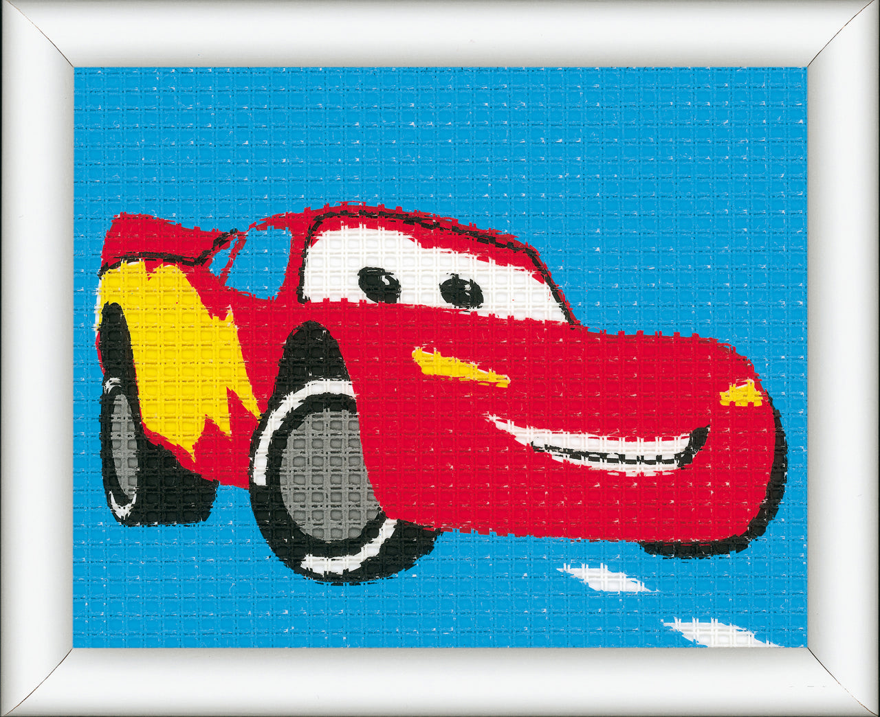 Vervaco Tapestry Kit: Disney: Lightning McQueen - 16 x 12.5cm