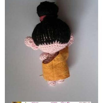 Crochet Baby Buddha Pattern Unique Amigurumi Doll