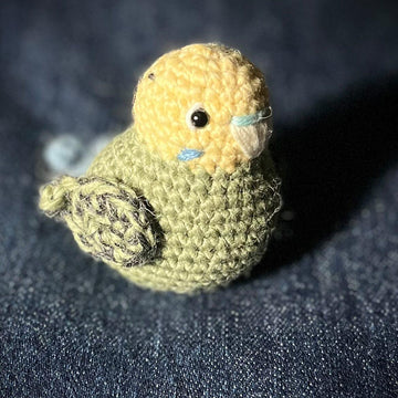 Low-Sew Chubby Baby Budgie Plushie