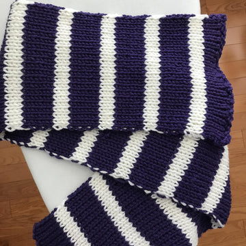 Purple Valley Scarf