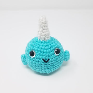 Norbert the Narwahl Amigurumi