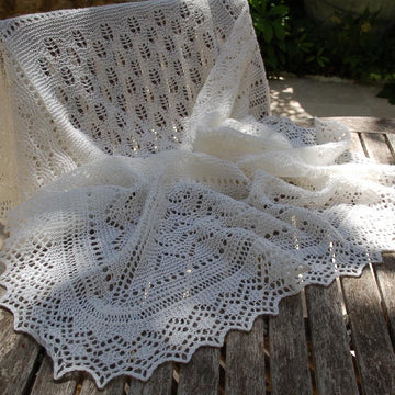 Great Barrier Reef Lace Shawl