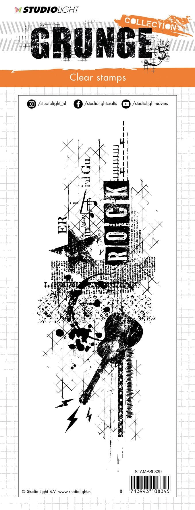 Studio Light Grunge Collection Stamp - 560006