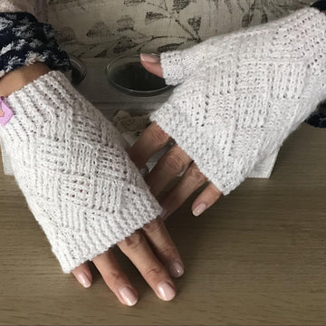 Fingerless Gloves Diamond