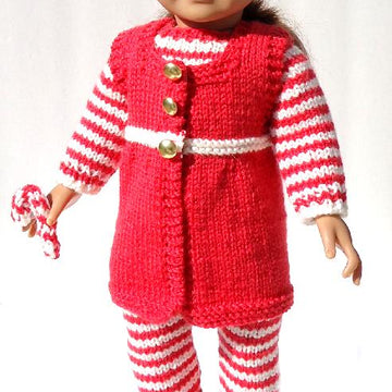 Santa's Elves, Knitting Patterns fit American Girl and other 18-Inch Dolls