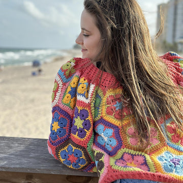 Vintage Floral Sweater