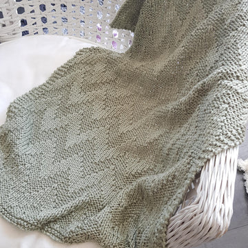 Zig zag blanket