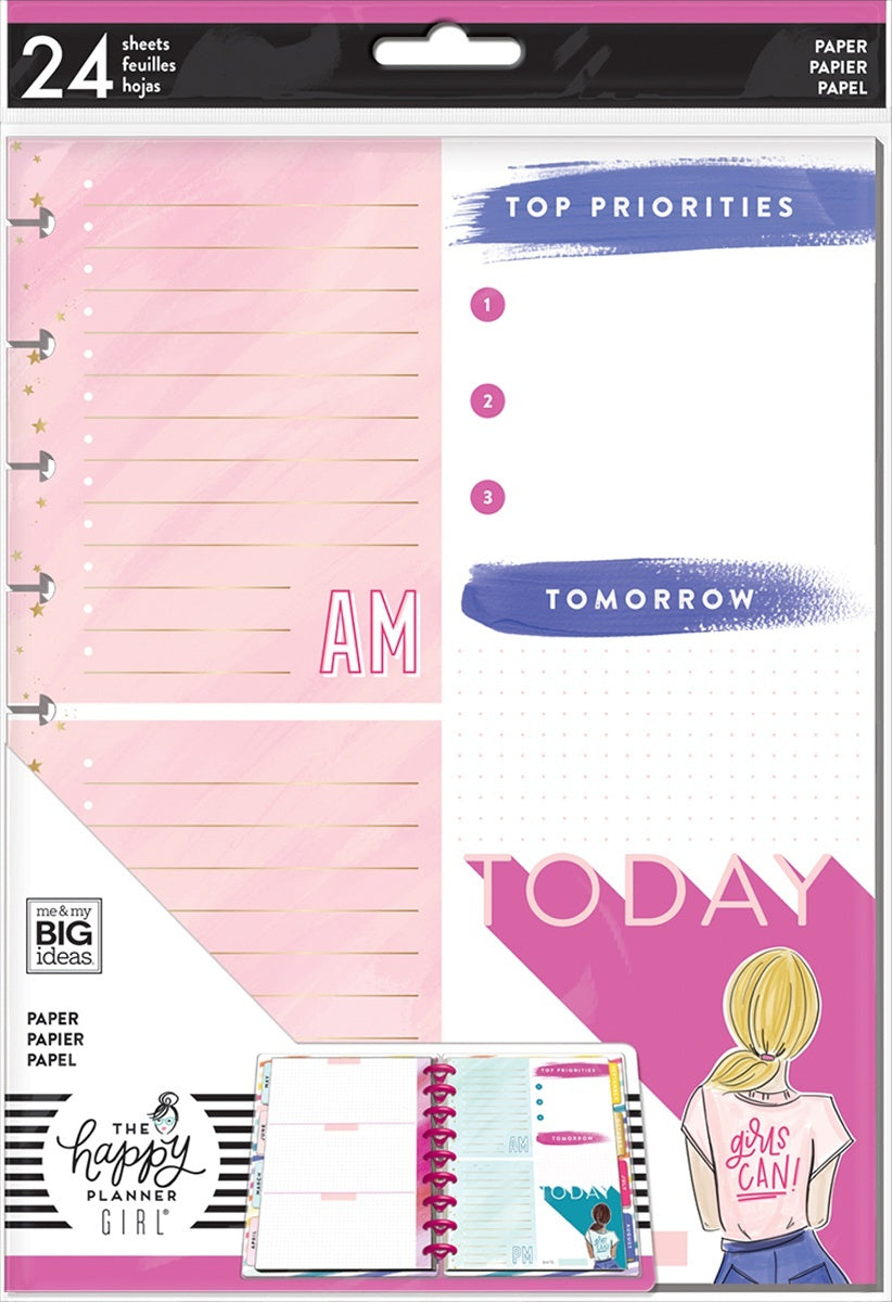 Happy Planner Foil Fill Paper 10.5"X7.5" 24/Pkg - Encourager
