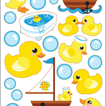 Sticko Dimensional Stickers - Rubber Duckies