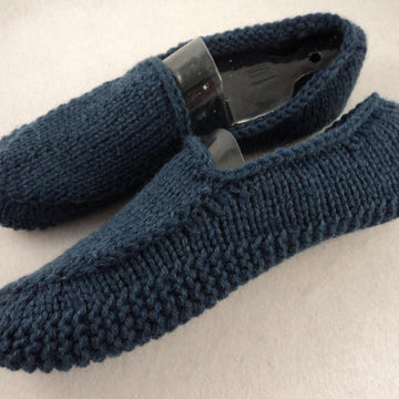 Mens Knit Loafer Slipper