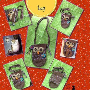 Owl Toy or Bag Crochet Pattern