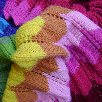 Knitting in Technicolor