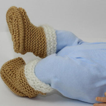 Chunky Baby Fur Top Booties
