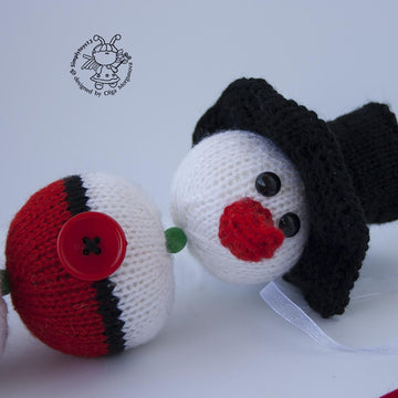 Snowman Bobber Ornament