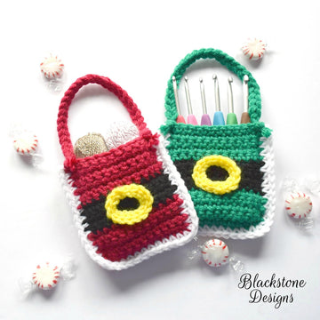 Santa or Elf Belly Treat Bag