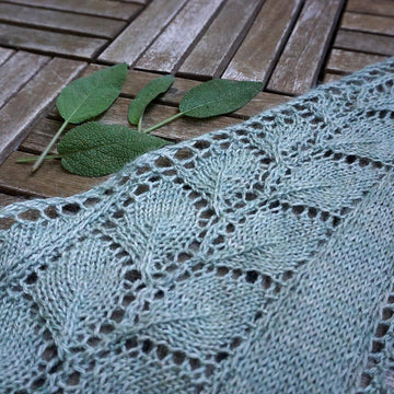 Sage Leaf Shawl