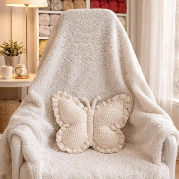 Butterfly pillow