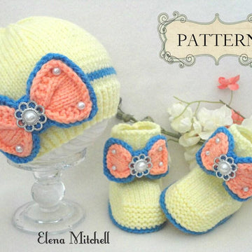 Knitted Baby Shoes Baby Beanie Pattern Baby Girl