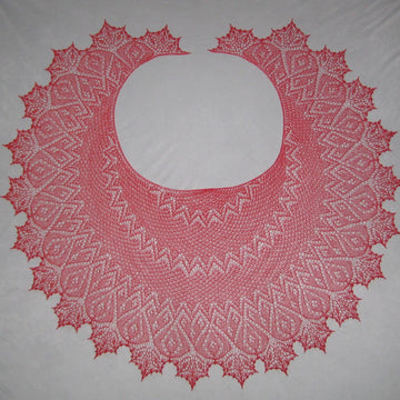 Flame of love shawl