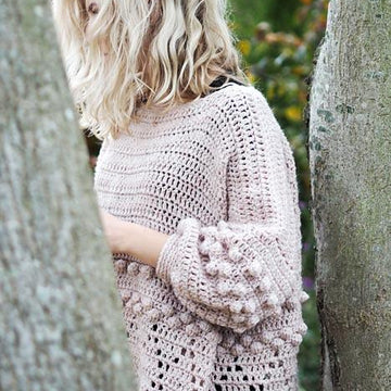 Diamonds and Bobbles Jumper
