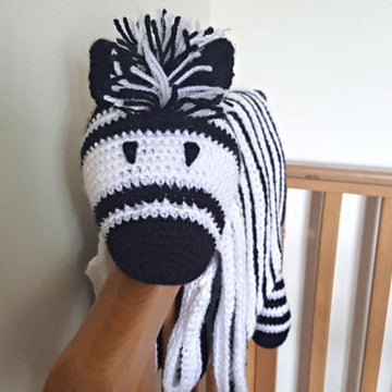 Noah's Zebra Cot Blanket