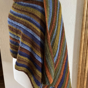Beginner Crochet Poncho Wrap Pattern