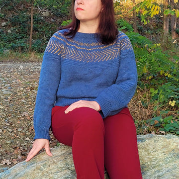 Gold Arrow Sweater