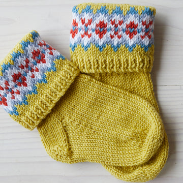Fairground Fairisle - Layette Knitting Pattern For Toddlers in Debbie Bliss Baby Cashmerino by Debbie Bliss