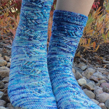 Argyle Askew Socks
