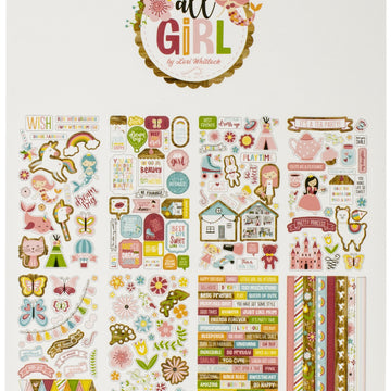 Echo Park Paper Echo Park Sticker Book - All Girl
