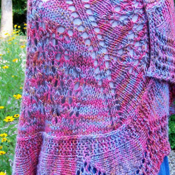 Raleigh Wrap  ...  a cozy shawl