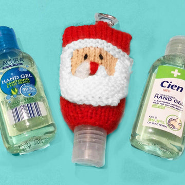 Christmas Santa Sanitizer Bottle Cover