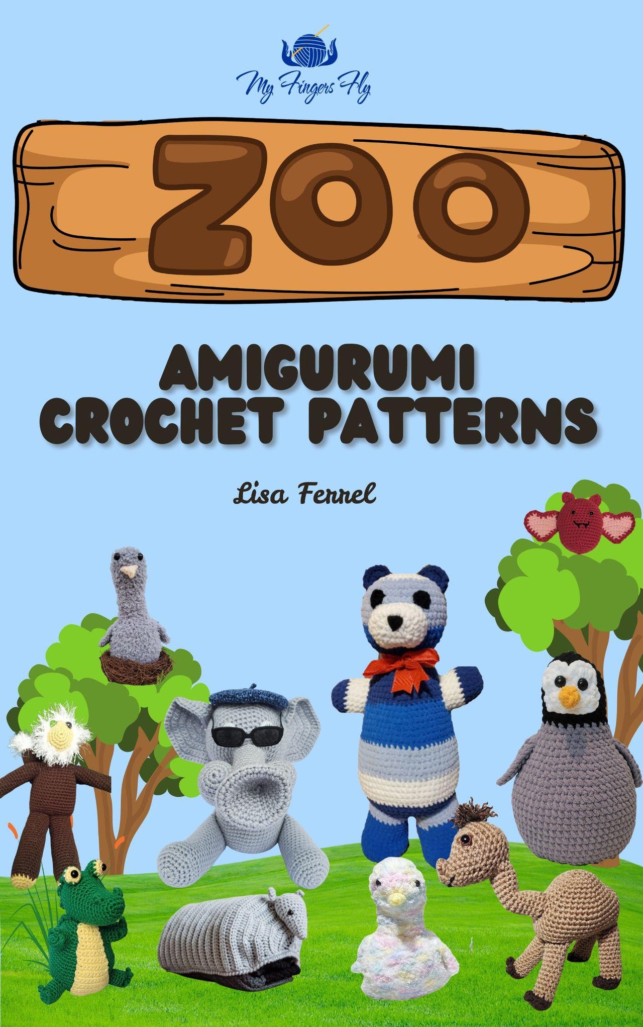 Zoo Animal Amigurumi Crochet Patterns Ebook