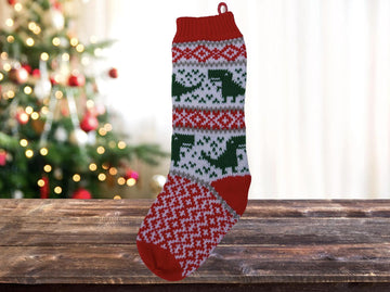Dinosaur Christmas Stocking