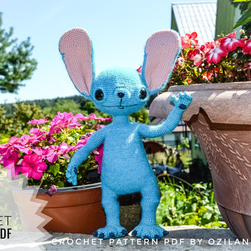 Stitch the monster toy
